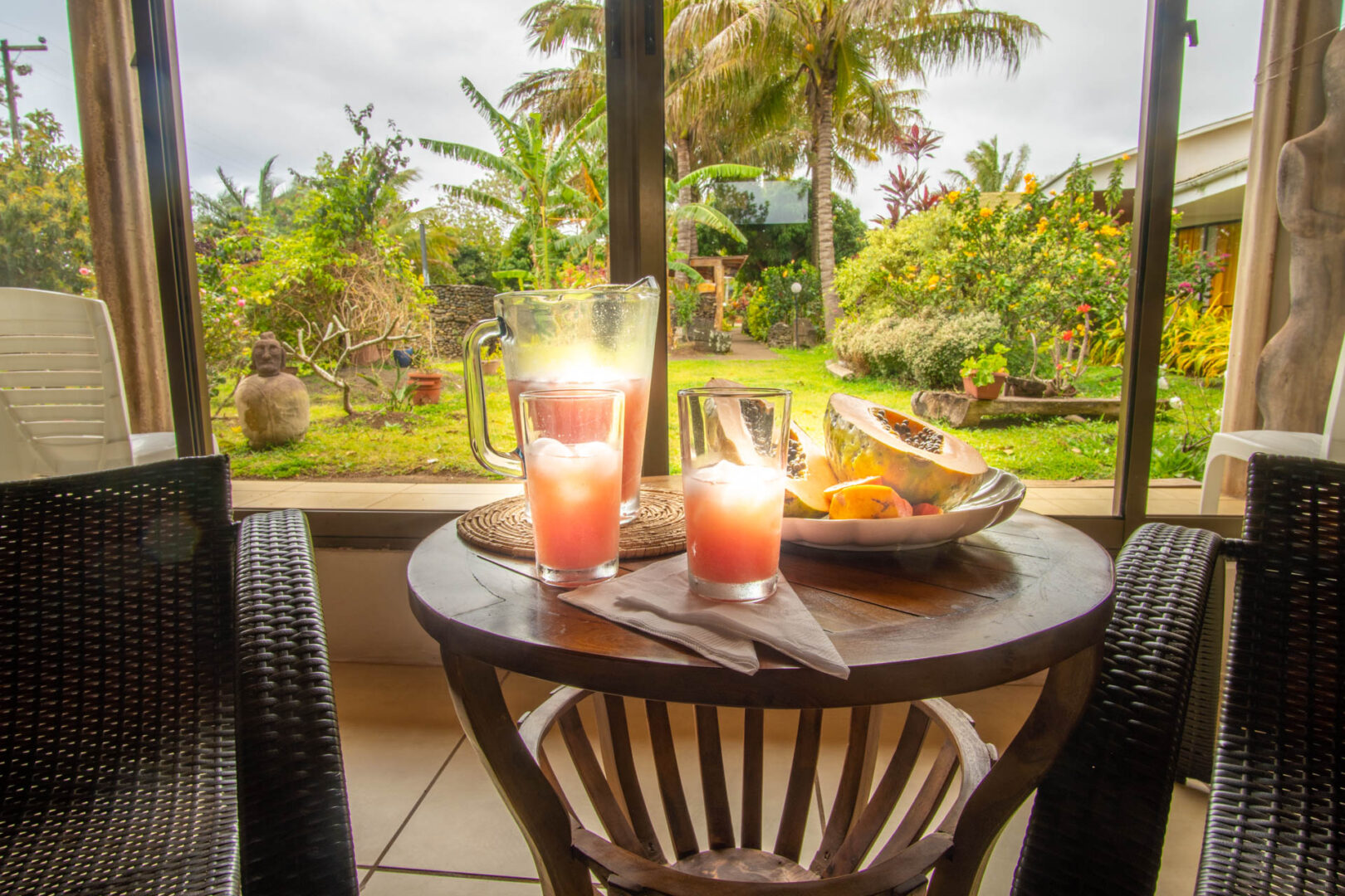 hotel en rapa nui chez maria goretti hanga roa desayuno continental