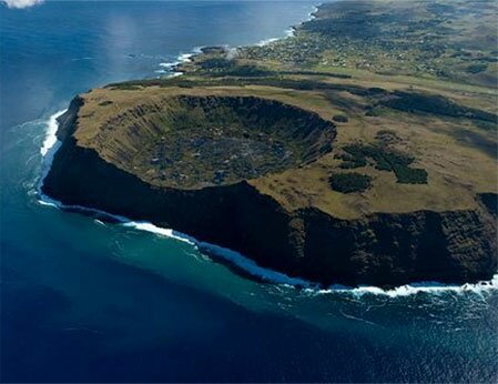 Hotel familiar en Rapa Nui | entorno natural ranu kau| Chez María Goretti